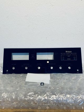 Mcintosh Mc2125 Amplifier Front Glass Panel