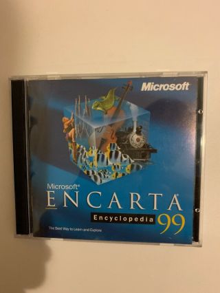 Microsoft Encarta Encyclopaedia 99 Pc Cdrom Vintage Software Au Post