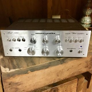 Vintage Marantz 1060 Integrated Amplifier Stereo Hifi Great Sounds Great