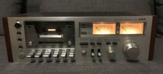 Vintage Aiwa Ad - 6550 Stereo Cassette Deck