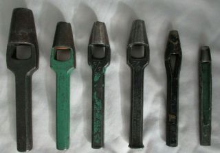Vintage Kraeuter Leather Hole Punch Tools Set Of 6 -