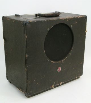Vintage Rca Mi - 6333b Projector Speaker Cabinet 10 " Full Range