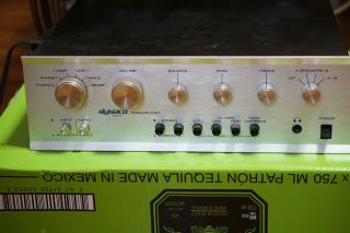 Vintage 1975 Dynaco Pat - 5 Solid State Stereo Preamplifier Preamp