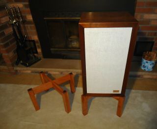 ACOUSTIC RESEACH AR - 3a,  AR - 3,  AR - 2ax,  OTHER LARGE SPEAKERS,  SOLID CHERRY STANDS 2