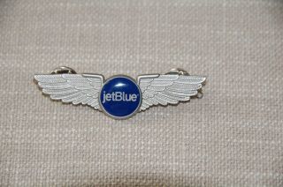 Jet Blue Wing Badge Pin
