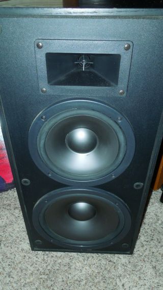 Pair Klipsch KG 3.  2 3 - Way Floor Speakers Black 3