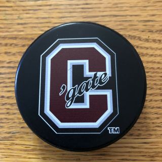 Colgate Red Raiders Ecac Official Game Puck 2011 - 16 College Hockey University