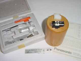 Vintage Panasonic Epc - 460c Eps - 46stqd 4 Channel Strain Gauge Phono Cartridge Set