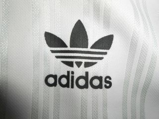 Adidas Vintage Rare Trefoil 80 ' s West Germany Football Jersey Shirt Trikot sz L 2
