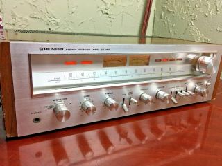 Vintage 1976 Pioneer Model Sx - 750 Am Fm Stereo Receiver Sx750 Sounds Great