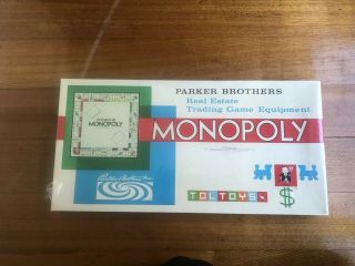 Vintage Monopoly Board Game - Toltoy Australia - Circa 1960s -