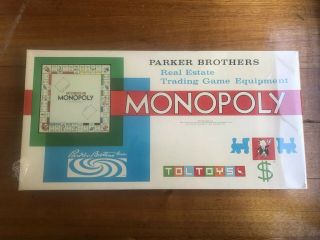 Vintage Monopoly Board Game - Toltoy Australia - Circa 1960s - 2