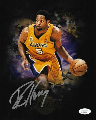 Robert Horry Signed 8x10 Photo Autographed Los Angeles Lakers Nba Jsa