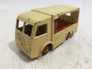 Vintage 1950s Dinky Toys Die Cast Metal Ncb Electric Van 30v / 491 England 1:43