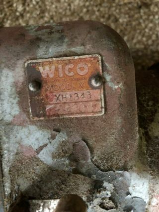 Vintage Wico Model X Magneto Complete 4 Cylinder Flange Mount