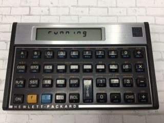Vintage HP 16c Computer Scientist Scientific Programmer Calculator With Case 2