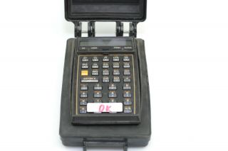 HP - 41CX Hewlett Packard Calculator HP 41CX W/CASE 38 2
