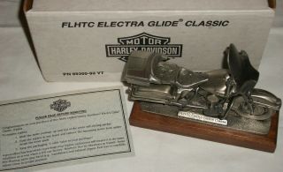 1992 Harley Davidson Flhtc Electra Glide Limited Edition Pewter Motorcycle T3