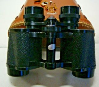 Vintage Cased 8x30 Field 7.  5 Binoculars Made By Philo