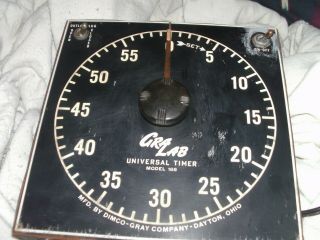 Vintage Gra Lab Universal Timer 168