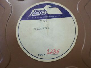 Vintage 16mm Phoenix Films Inc.  Polar Bear Educational Film 22 Minutes 2