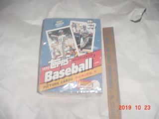 1993 Topps Gold Baseball Series 1 Box 36 Packs