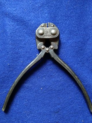 Vintage Bell System " B " Crimping - Wire - Splice - Sleeve Tool Pliers Hkp Inc.
