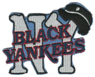 York Black Yankees Negro League Baseball 3.  5 " Team Logo Patch Version 2