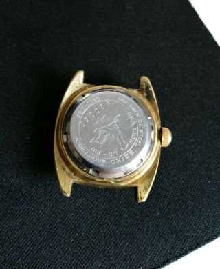 Seiko Sea Lion,  LD - 330,  GOLD,  automatic Japan vintage Watch cal 2517,  circa 1980 2