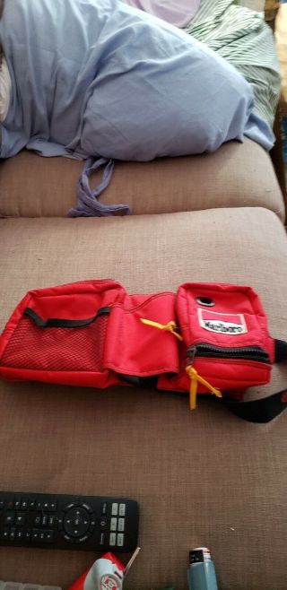 Vintage Marlboro Adventure Gear Fanny Pack Camping Hiking Bag With Water Bottle