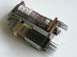 Antique Vintage 2/sco/451 T1,  T7/ssp/831 200 - Ohms Electrical Relay,  Nos Cond