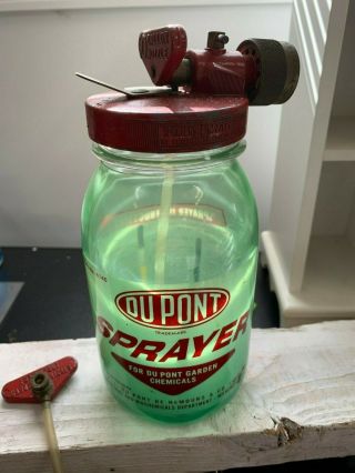 Vintage Dupont Garden Sprayer/extra Siphon