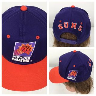 Vintage Phoenix Suns Authentic Nba Snapback Hat Cap The G Cap