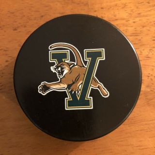 University Of Vermont Hockey East Game Puck 2015 - 2018 College Ncaa