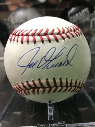 Joe Girardi Signed Autographed Omlb Baseball With Tristar Hologram