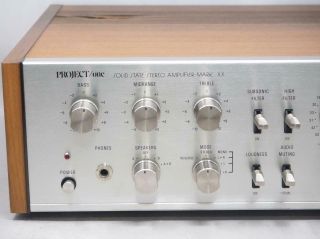 PROJECT ONE MARK - XX Integrated Stereo Amplifier Great 2