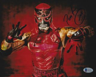 Pentagon Jr Penta M Signed 8x10 Photo Bas Lucha Underground Impact Wrestling