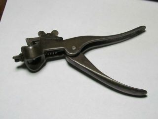Vintage Made In U.  S.  A.  Adjustable Saw Tooth Setter Tool Logging