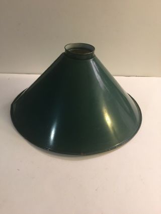 Vintage Industrial Green Pendant Light Metal Lamp Shade 10 "