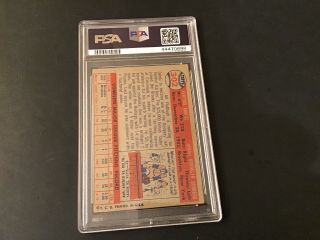 1957 TOPPS SANDY KOUFAX GRADED BASEBALL CARD 302 PSA 4 2
