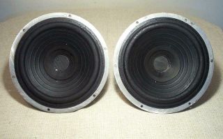 2 Acoustic Research Ar 2ax 10 " Woofrs Alnico Speaker Xclnt Drivers Ar - 2 Ar - 2a 2x