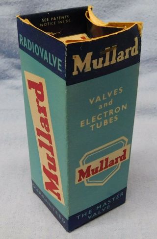 Mullard 5AR4 rectifier tube GZ34 NOS matched - 274B U52 300B UK circa 1950s 2