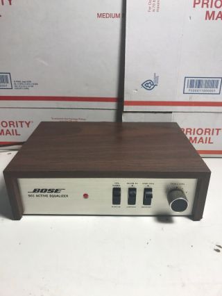 Bose 901 Series Ii Active Equalizer Good