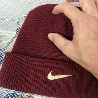 Nike Team Florida State Seminoles Knit Beanie Hat Cap Maroon One Size FSU Noles 3