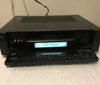 Sony Slv - R1000 S - Vhs Svhs Player Recorder Hifi Vcr Deck Great