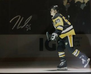 Jake Guentzel Signed Pittsburgh Penguins 8x10 Photo