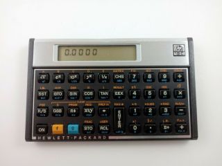 Hewlett Packard Hp 15c Scientific Calculator Made In Usa W/case