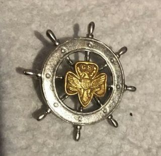 Vintage Girl Scout Mariners Pin