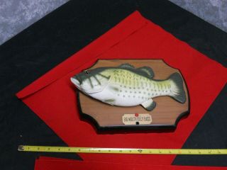 Vintage Gemmy Big Mouth Billy Bass Singing Fish Motion Activated 1999