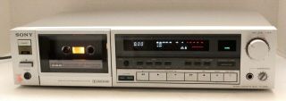 Sony Tc - K555 3 Head Stereo Cassette Deck Serviced